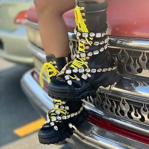 Cape Robbin motorcycle crystal boots